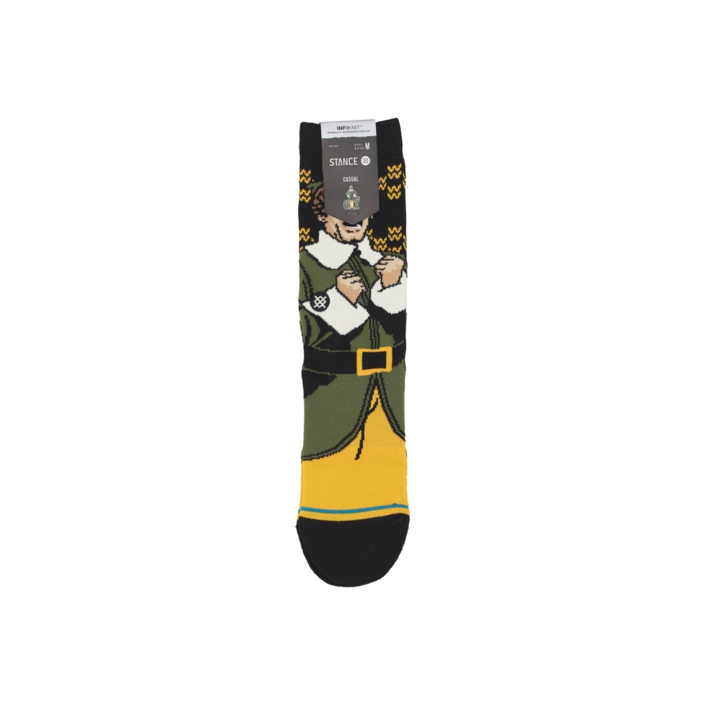 calza media uomo smilings my favorite x elf BLACK