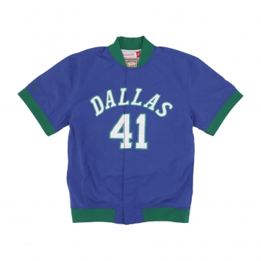 giacchetta uomo nba off court warm up jacket no 41 dirk nowitzki dalmav ORIGINAL TEAM COLORS