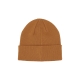 cappello uomo tonal 3d embroidery beanie WHEAT