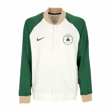 felpa college uomo nba city edition dri-fit showtime l/s full-zip jacket boscel SAIL/GORGE GREEN/HEMP/GORGE GREEN