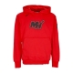 felpa leggera cappuccio uomo nba city edition courtside standard issue 2023/24 hoodie miahea UNIVERSITY RED