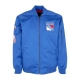 giubbotto bomber uomo nhl lightweight satin bomber neyran BLUE