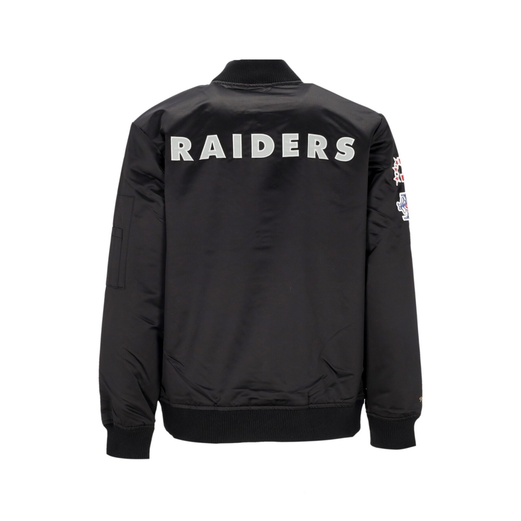giubbotto bomber uomo nfl lightweight satin bomber oakrai ORIGINAL TEAM COLORS