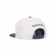 cappellino visiera piatta uomo nba hot fire hwc phosun WHITE/ORIGINAL TEAM COLORS