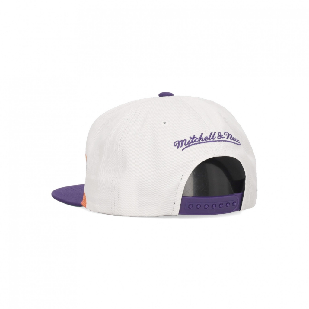 cappellino visiera piatta uomo nba hot fire hwc phosun WHITE/ORIGINAL TEAM COLORS