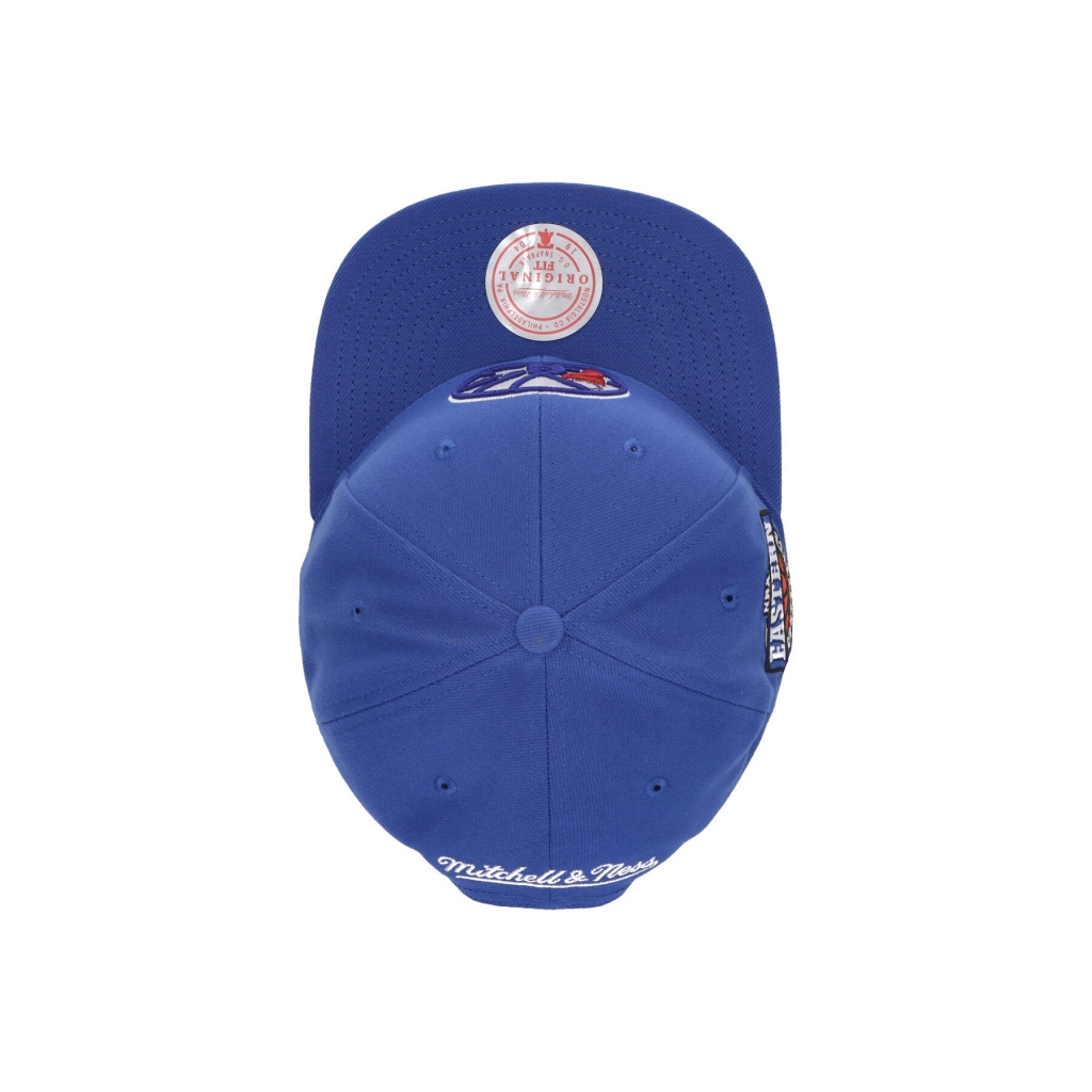 cappellino visiera piatta uomo nba conference patch hwc phi76e BLUE