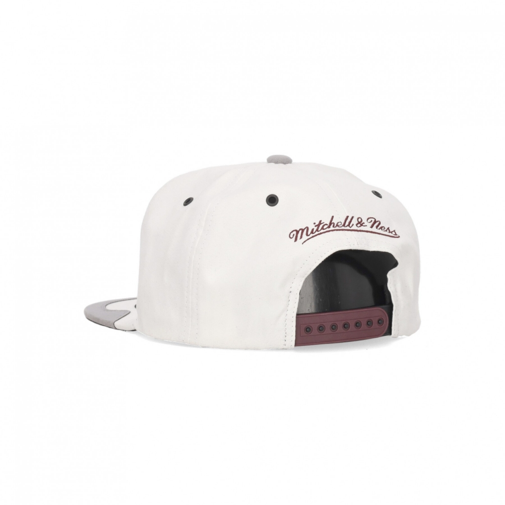 cappellino visiera piatta uomo nba day 4 snapback chibul WHITE/SILVER