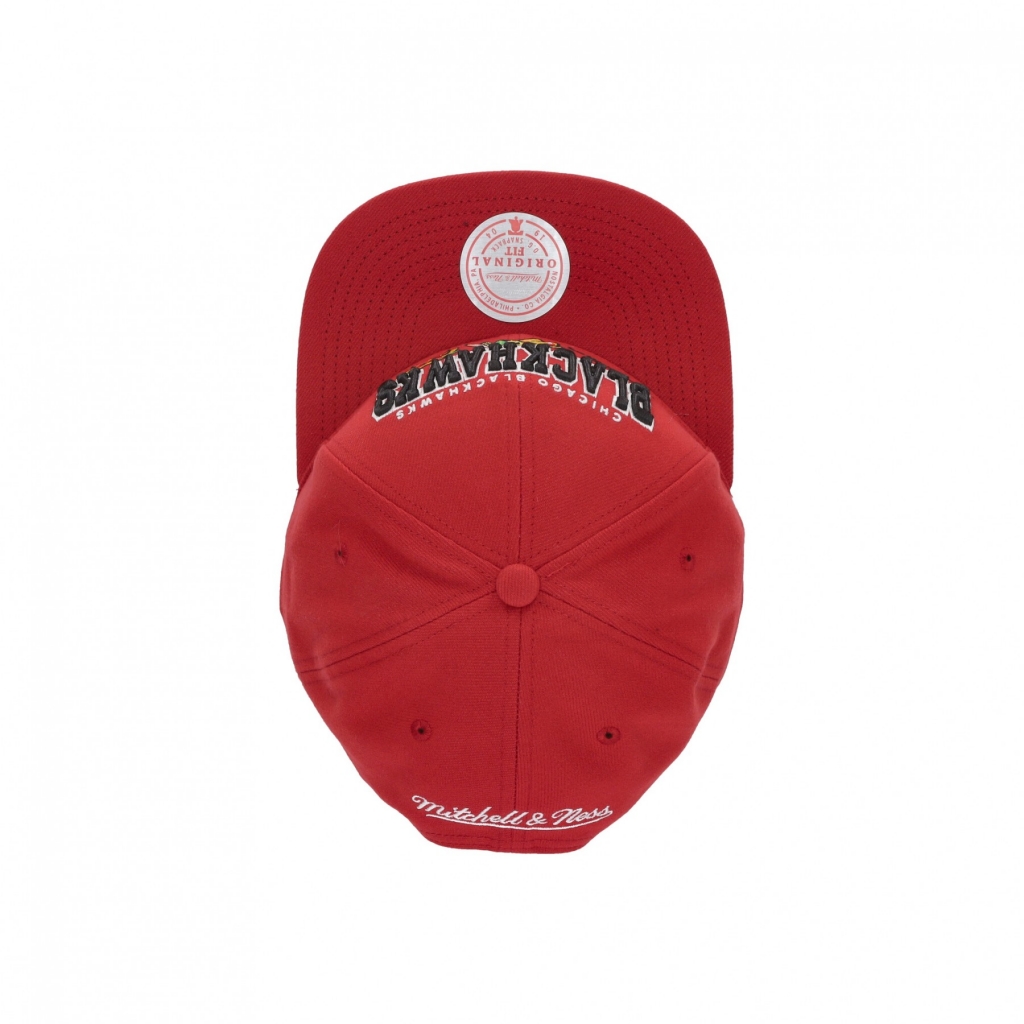 cappellino visiera piatta uomo nhl champ stack hwc chibla ORIGINAL TEAM COLORS