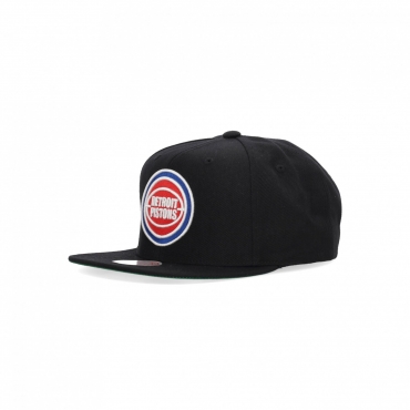 cappellino visiera piatta uomo nba top spot hwc detpis BLACK