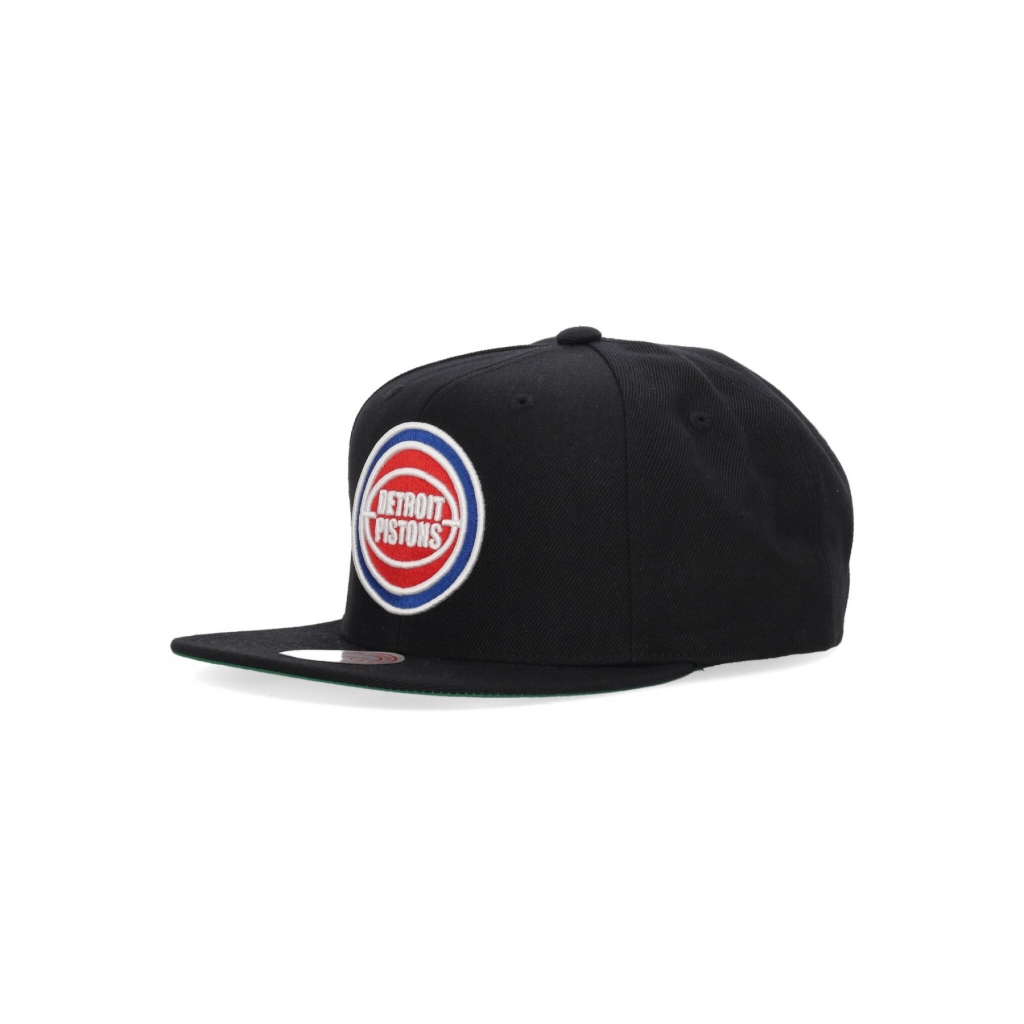 cappellino visiera piatta uomo nba top spot hwc detpis BLACK