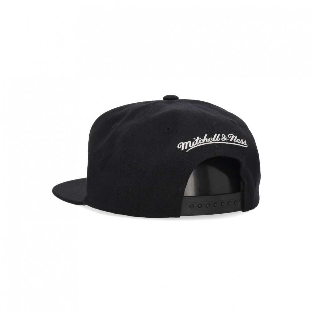 cappellino visiera piatta uomo nba top spot hwc detpis BLACK