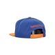 cappellino visiera piatta uomo nhl team 2 tone 20 snapback neyisl NAVY/ORANGE