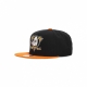 cappellino visiera piatta uomo nhl team 2 tone 20 snapback anaduc BLACK/ORANGE