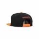 cappellino visiera piatta uomo nhl team 2 tone 20 snapback anaduc BLACK/ORANGE