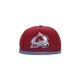cappellino visiera piatta uomo nhl team 2 tone 20 snapback colava RED/LIGHT BLUE