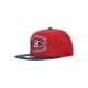 cappellino visiera piatta uomo nhl team 2 tone 20 snapback moncan RED/ROYAL