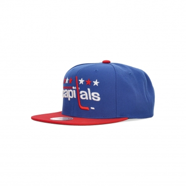 cappellino visiera piatta uomo nhl team 2 tone 20 snapback wascap ROYAL/RED