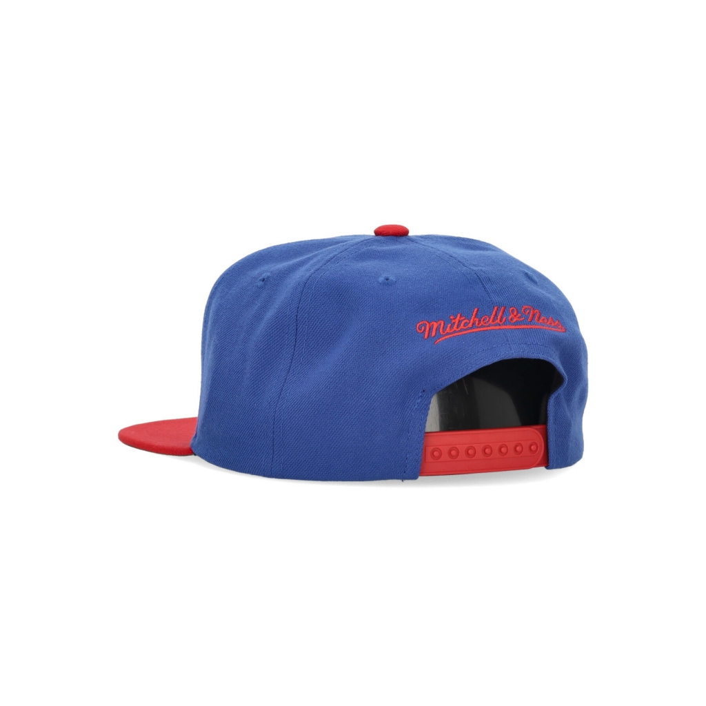 cappellino visiera piatta uomo nhl team 2 tone 20 snapback wascap ROYAL/RED