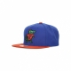 cappellino visiera piatta uomo ncaa team 2 tone 20 snapback flogat BLUE/ORANGE