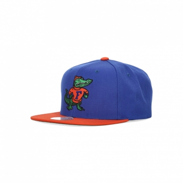 cappellino visiera piatta uomo ncaa team 2 tone 20 snapback flogat BLUE/ORANGE