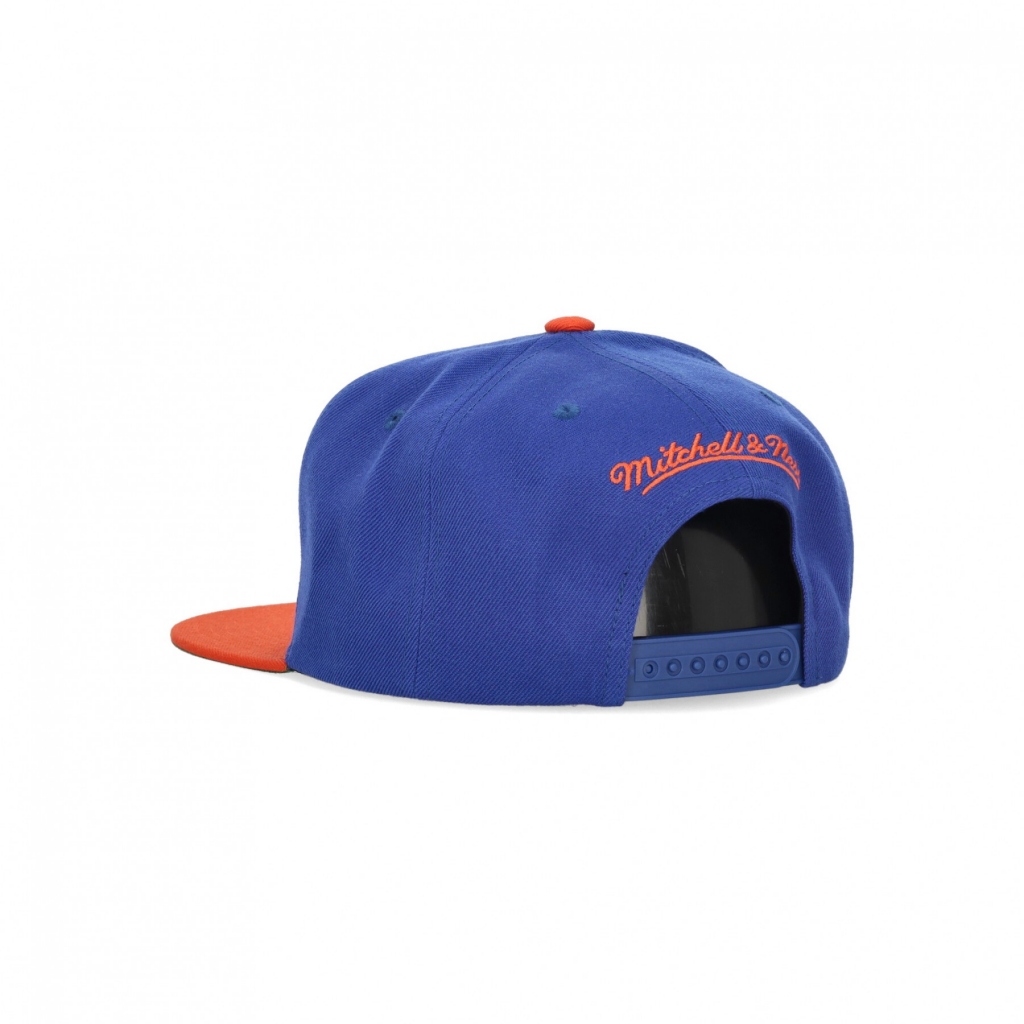 cappellino visiera piatta uomo ncaa team 2 tone 20 snapback flogat BLUE/ORANGE