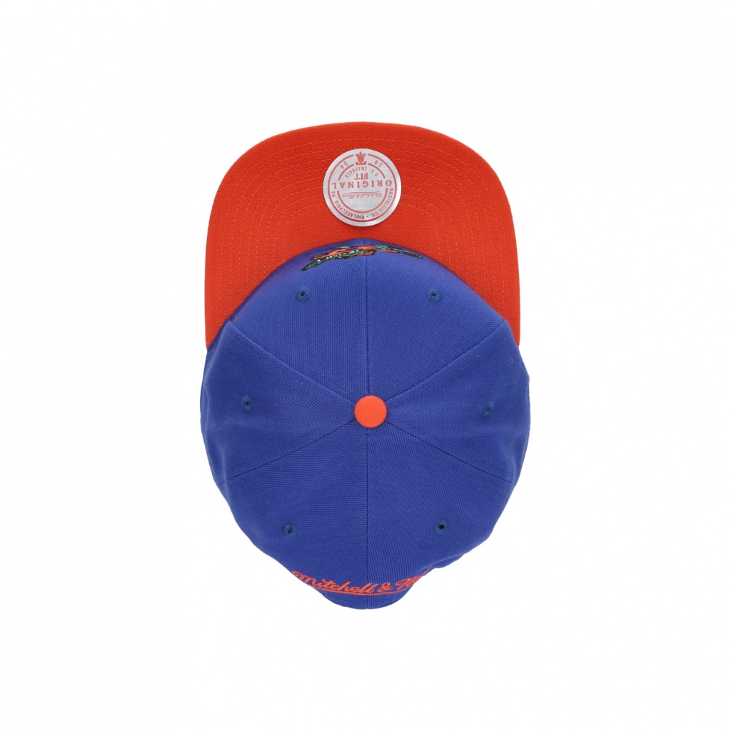 cappellino visiera piatta uomo ncaa team 2 tone 20 snapback flogat BLUE/ORANGE