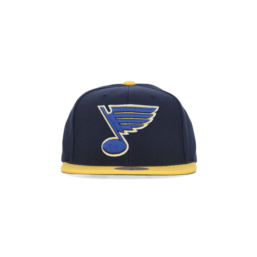 cappellino visiera piatta uomo nhl team 2 tone 20 snapback stlblu ORIGINAL TEAM COLORS