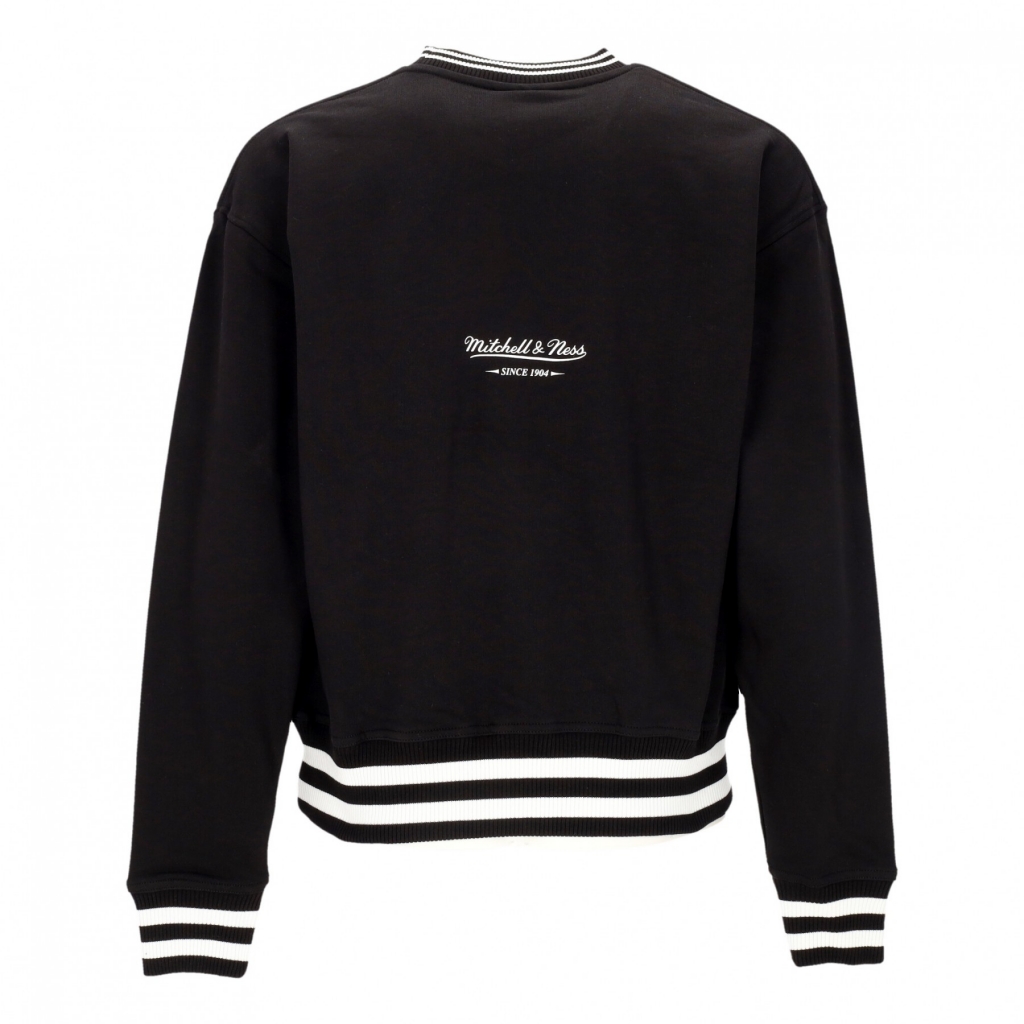 felpa leggera girocollo uomo classics heavyweight crewneck BLACK