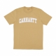maglietta uomo university tee BOURBON/WHITE