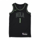 canotta basket uomo nba city edition 2023/24 dri-fit swingman jersey no 1 zion williamson neopel BLACK