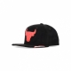 cappellino visiera piatta uomo nba day 6 snapback chibul BLACK/FUCHSIA