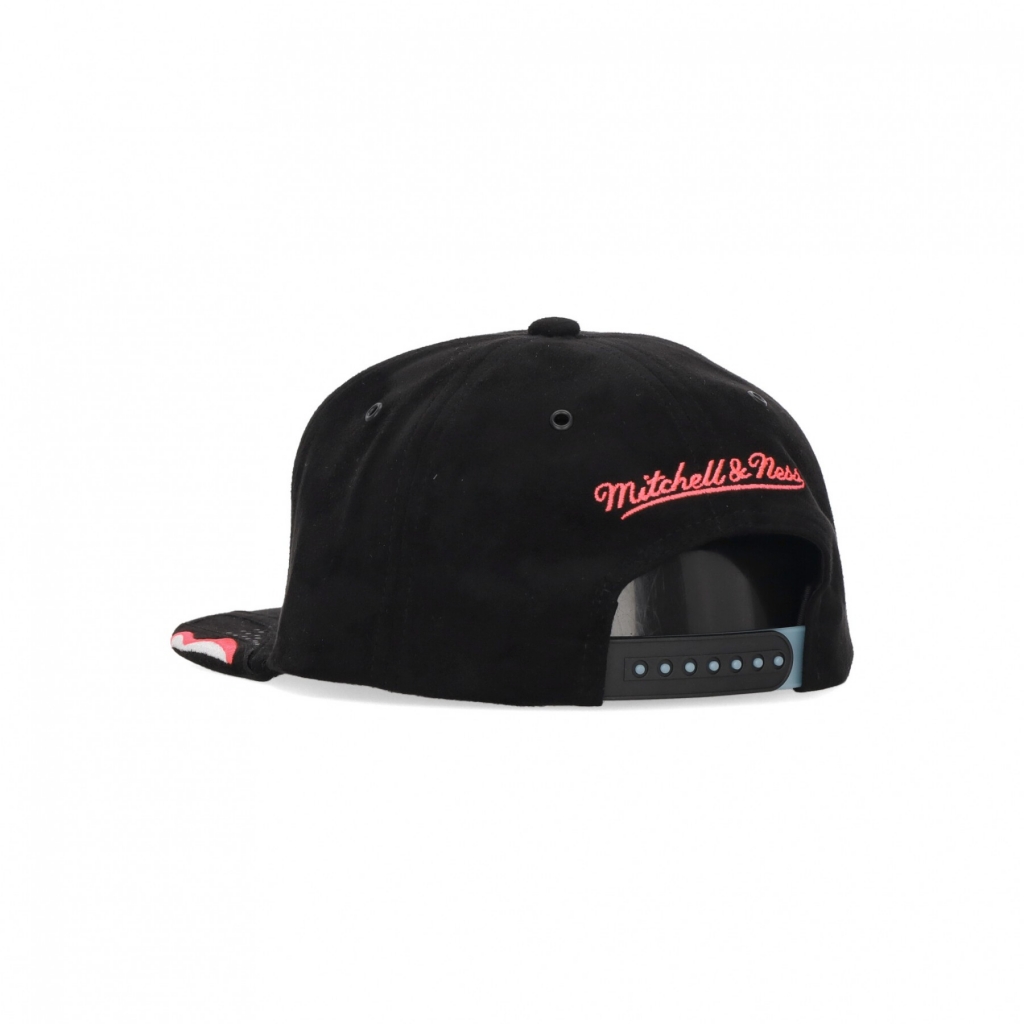 cappellino visiera piatta uomo nba day 6 snapback chibul BLACK/FUCHSIA