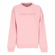 felpa leggera girocollo donna relaxed bold classic crewneck BALLET PINK