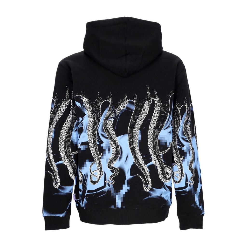 felpa leggera cappuccio uomo hentai hoodie BLACK