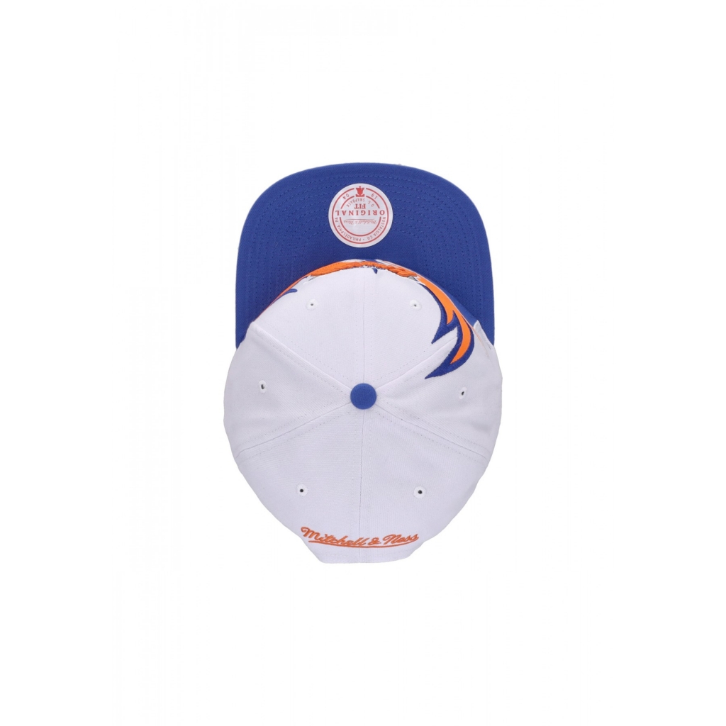 cappellino visiera piatta uomo nba waverunner snapback hwc neykni WHITE/ORIGINAL TEAM COLORS