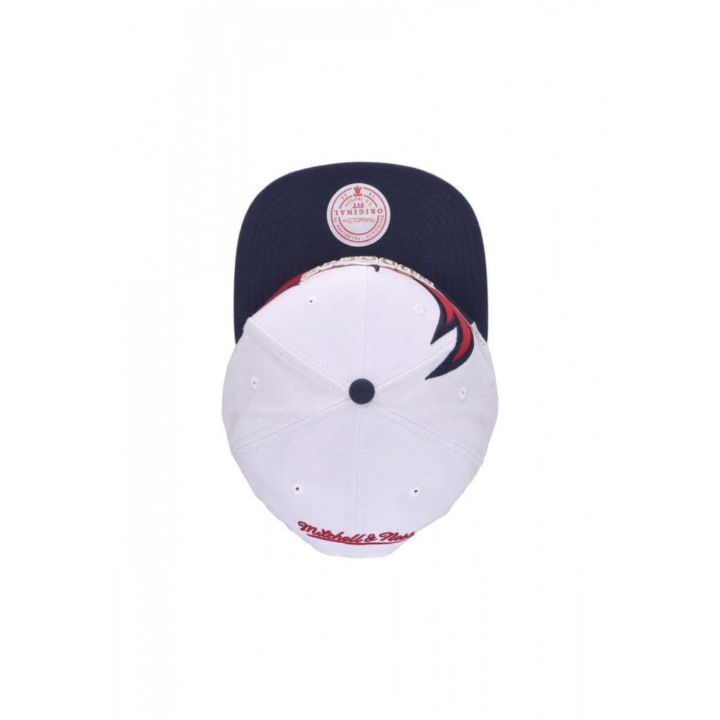 cappellino visiera piatta uomo nba waverunner snapback hwc dennug WHITE/ORIGINAL TEAM COLORS