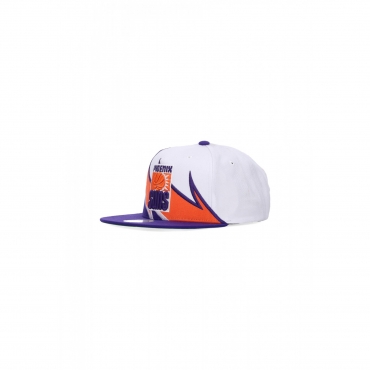cappellino visiera piatta uomo nba waverunner snapback hwc phosun WHITE/ORIGINAL TEAM COLORS