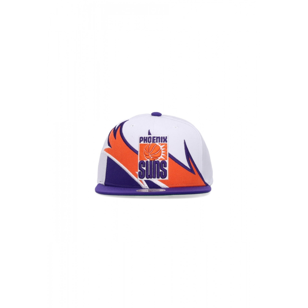 cappellino visiera piatta uomo nba waverunner snapback hwc phosun WHITE/ORIGINAL TEAM COLORS