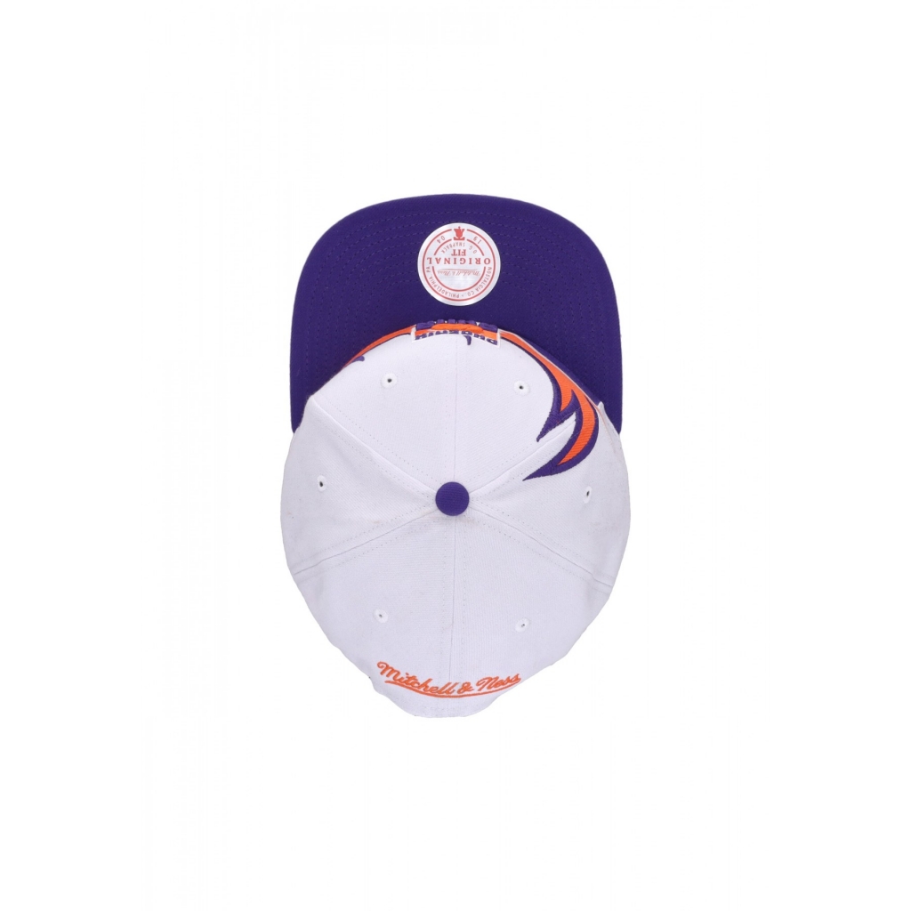 cappellino visiera piatta uomo nba waverunner snapback hwc phosun WHITE/ORIGINAL TEAM COLORS