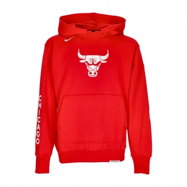 felpa leggera cappuccio uomo nba city edition 2023/24 standard issue courtside hoodie chibul UNIVERSITY RED