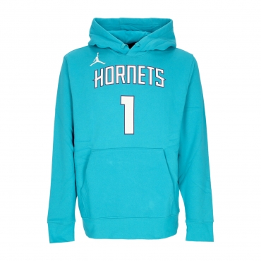 felpa cappuccio uomo nba club hoodie no 1 lamelo ball chahor RAPID TEAL