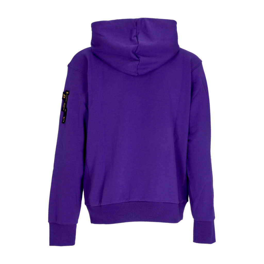 felpa leggera cappuccio uomo nba city edition courtside standard issue hoodie loslak FIELD PURPLE