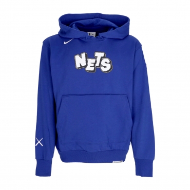 felpa leggera cappuccio uomo nba city edition courtside standard issue hoodie bronet RUSH BLUE