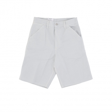 pantalone corto uomo single knee short SONIC SILVER GARMENT DYED