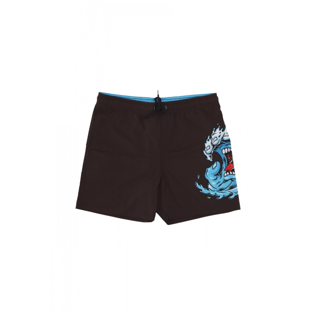 costume pantaloncino uomo screaming wave swimshort BLACK