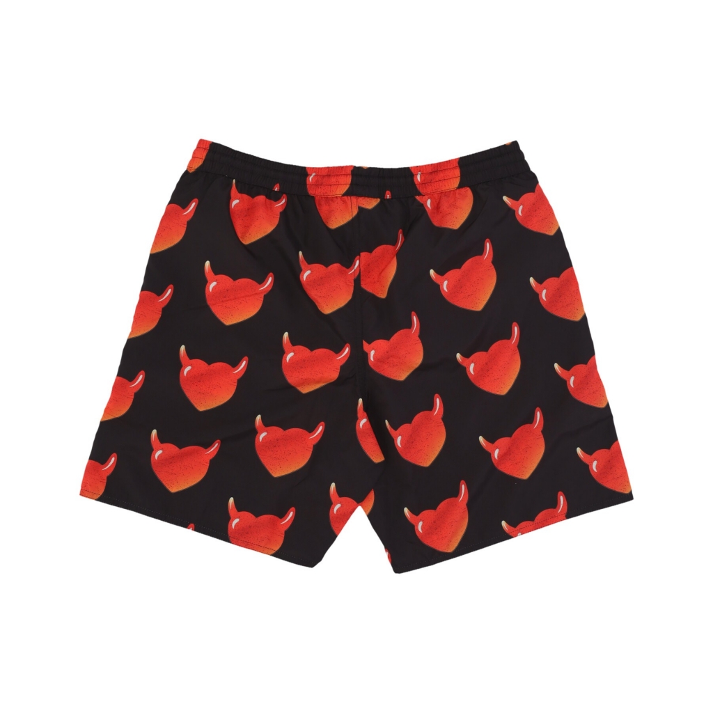 costume pantaloncino uomo aop hearts swimwear BLACK/RED