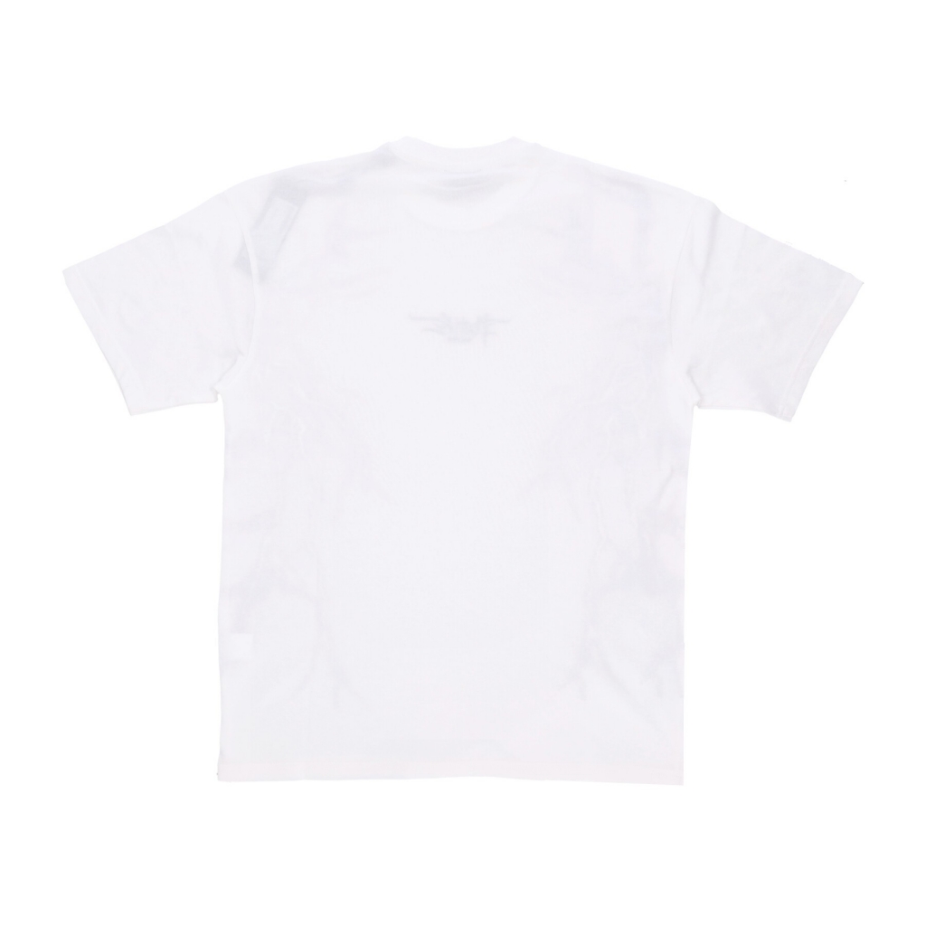 maglietta uomo lateral lightning print tee WHITE/GREY