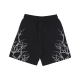 pantalone corto tuta uomo embroidery lightning shorts BLACK/GREY