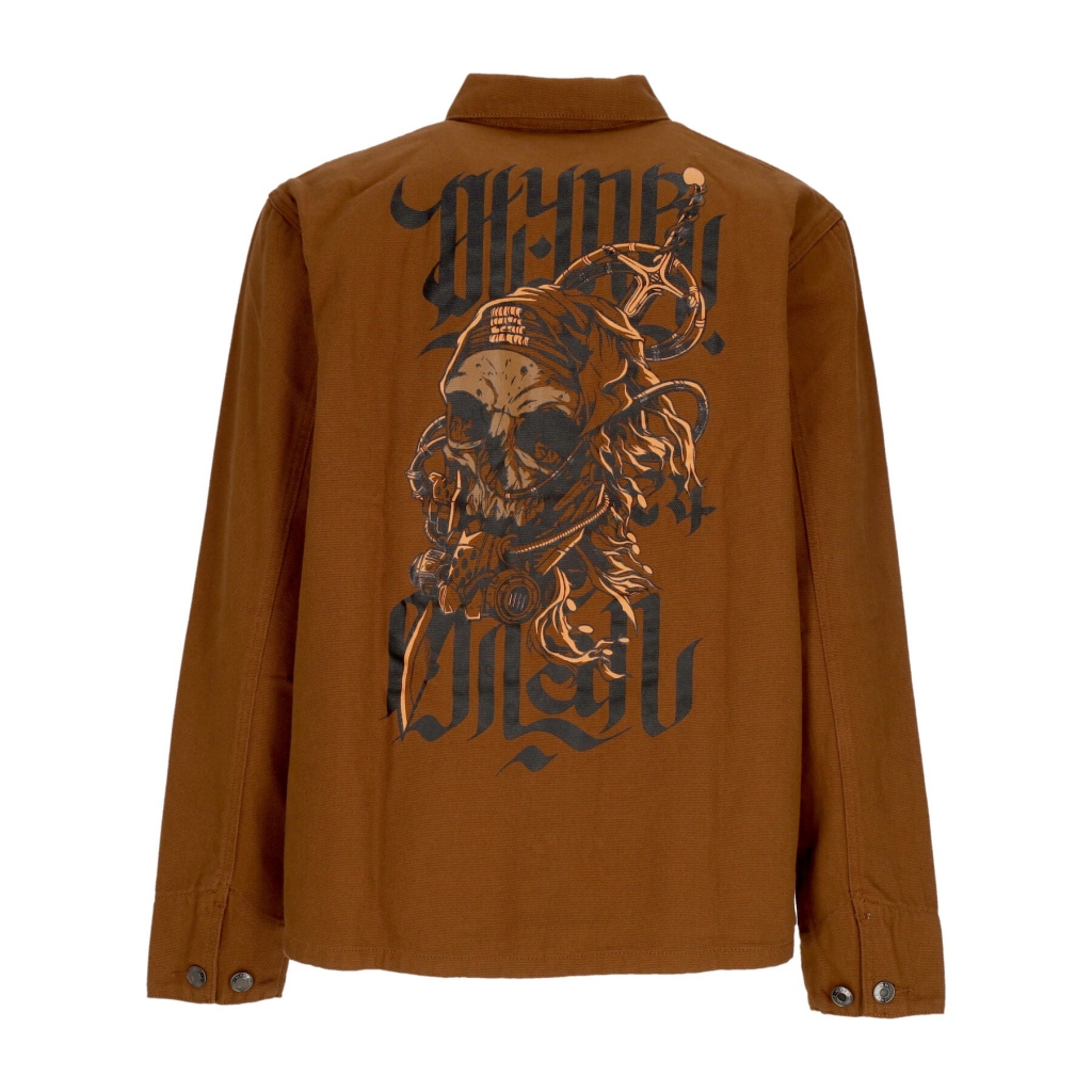 giacca workwear uomo desert skull site jacket BEIGE