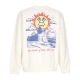 felpa leggera girocollo uomo we come from the sun premium french crew UNBLEACHED